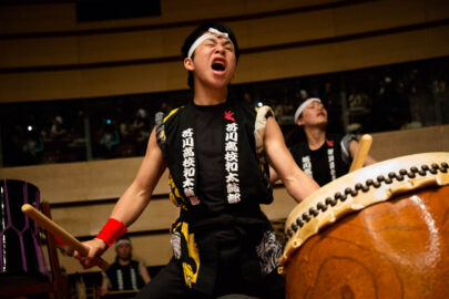 Taiko performance by the award-winning Osaka-based Akutagawa Senior High School Drum Club at The Asian Conference on the Arts & Humanities (ACAH) in Osaka, Japan.