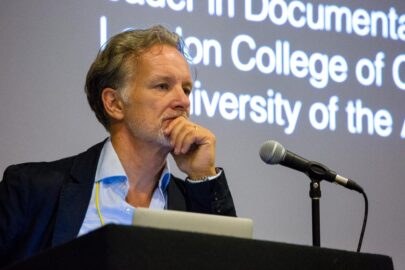 Dr Paul Lowe, Founding Judge of the IAFOR Documentary Photography Award, gives a Keynote Presentation titled “Testimonies of light: Photography, Witnessing and History” at The European Conference on Media, Communication & Film (EuroMedia). Dr Lowe is an award-winning photojournalist who has covered breaking news around the world, including the fall of the Berlin Wall, Nelson Mandela’s release, famine in Africa, the conflict in the former Yugoslavia and the destruction of Grozny.