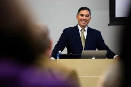 Professor Alec Klein, a former investigative reporter for The Wall Street Journal and The Washington Post, delivers a Keynote Presentation at The Asian Conference on Media, Communication & Film (MediAsia) in Osaka, Japan. Alec Klein Keynote at MediAsia Osaka