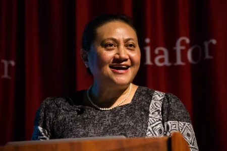 Dr Sela V. Panapasa of the University of Michigan delivers the Keynote Address “Anticipating Educational Needs That Ensure a Diverse, Equitable, and Inclusive Workforce for a Changing U.S. Population” at The International Conference on Education in Honolulu, Hawaii. Sela V. Panapasa Keynote in Honolulu